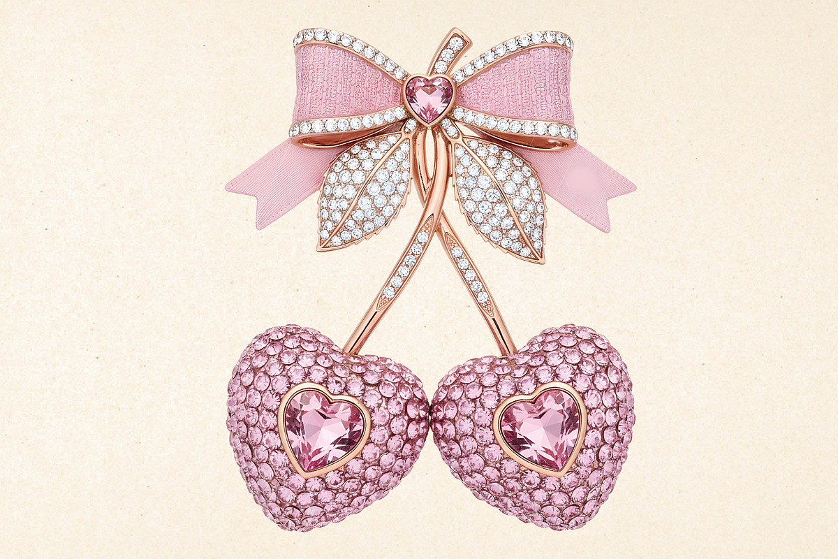 Valentine Cherry Rhinestone PNG, an Illustration by DreamPrint404 (Photo 6 of 6)
