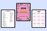 Digital 2026 Craft Business Bundle, a Stationery Template by Shumaya (Thumbnail 3 of 4)