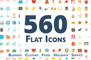 560 Flat Icons, an Icon by Maxim Cherednichenko (Thumbnail 1 of 6)