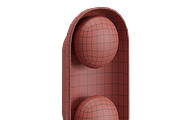 Arteriors Glaze Large Sconce, a Light 3D Model by dk 3d models (Thumbnail 3 of 3)