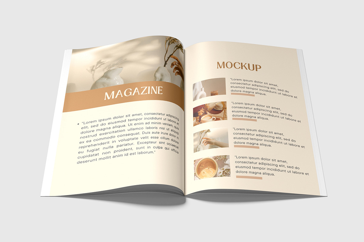 Magazine Mockup, a Print Template by safrizalstudio (Photo 2 of 4)