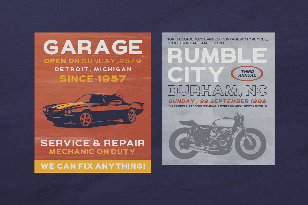 WARDRUM - Expanded Sans preview 3