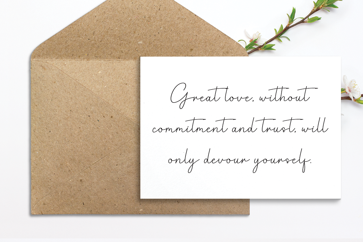 American Signature | Script Font, a Handwritten Font by Scratchones (Photo 4 of 8)