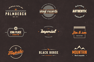 Vintage Label Vector Pack