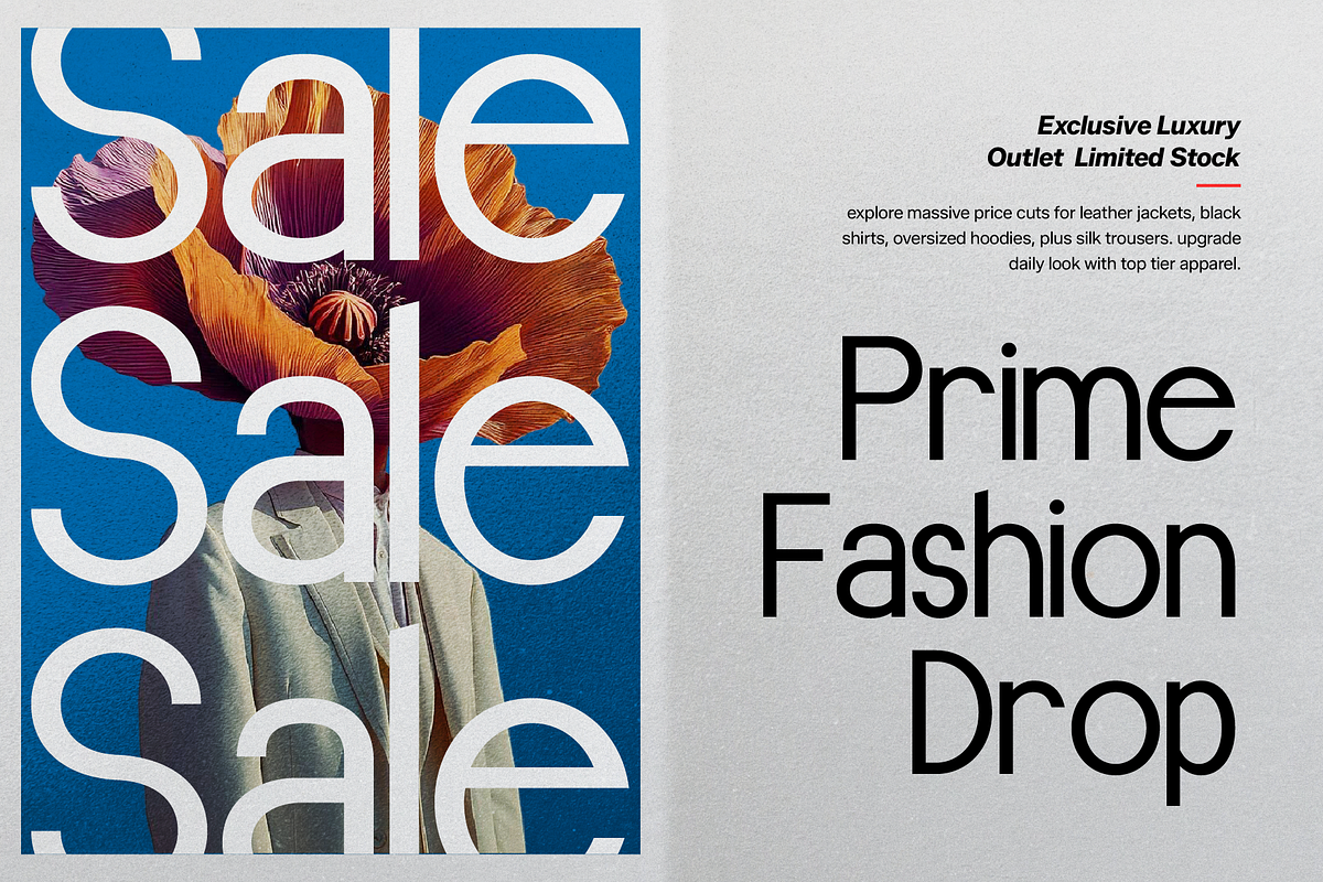 Kurcley | Geometric Sans Serif, a Sans Serif Font by gracetype_studio (Photo 3 of 11)