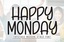 Happy Monday | Script Font