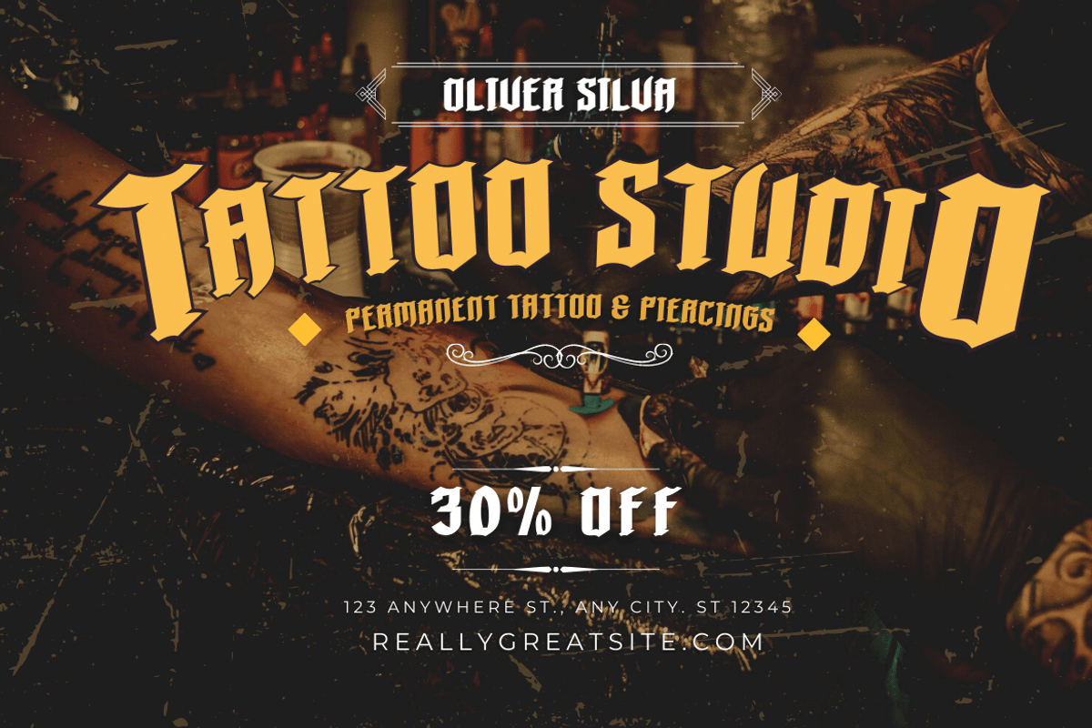 Roback, a Blackletter Font by twinstd (Photo 10 of 13)