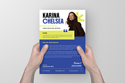 Blue Green Modern Corporate Resume, a Resume Template by Annora Studio (Thumbnail 5 of 6)