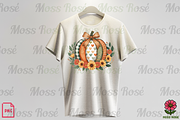 Patchwork Pumpkin with Florals, a Graphic by Moss Rose (Thumbnail 3 of 3)