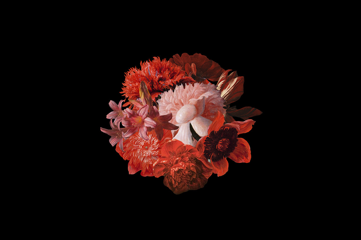 Kurohana Painted Florals Collection, an Illustration by Studio Yorktown (Photo 11 of 13)
