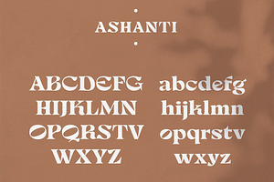 Ashanti - Elegant Serif Display