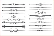 Heraldic element collection, a Decorative Illustration by MaximGertsen (Thumbnail 6 of 6)