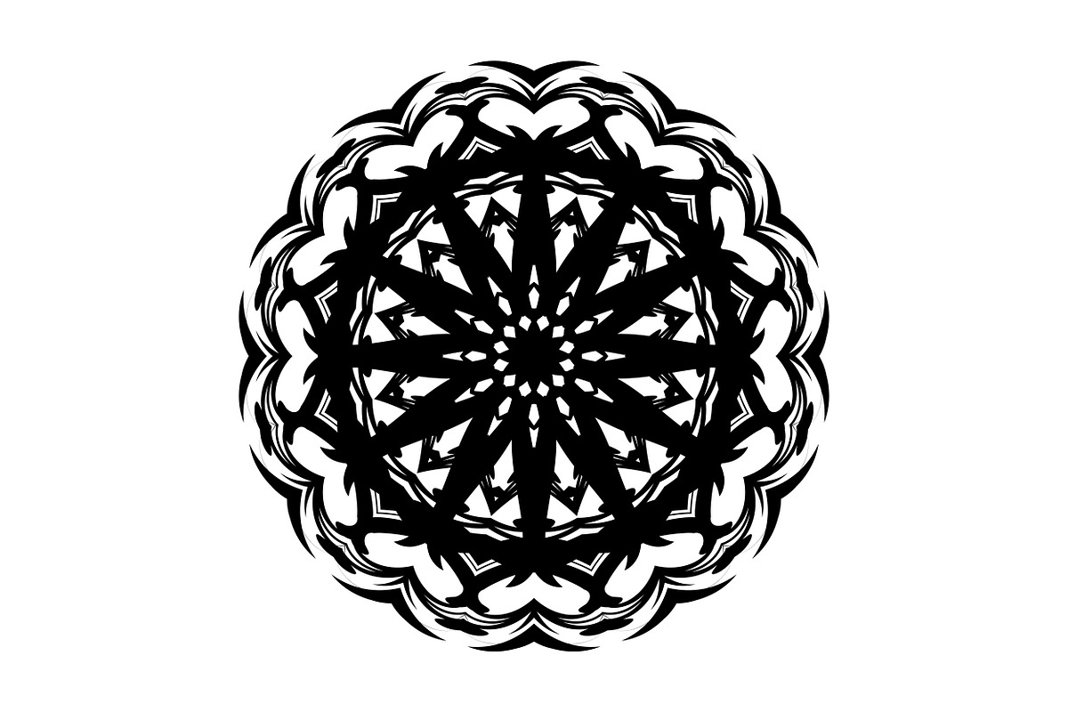 Premium Mandala Illustration Pack, a Decorative Illustration by NJ Himel (Photo 29 of 101)