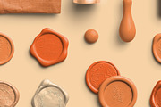 Tangerine Elegant Sealing Wax PNG, an Object Graphic by Custom Scene (Thumbnail 6 of 8)