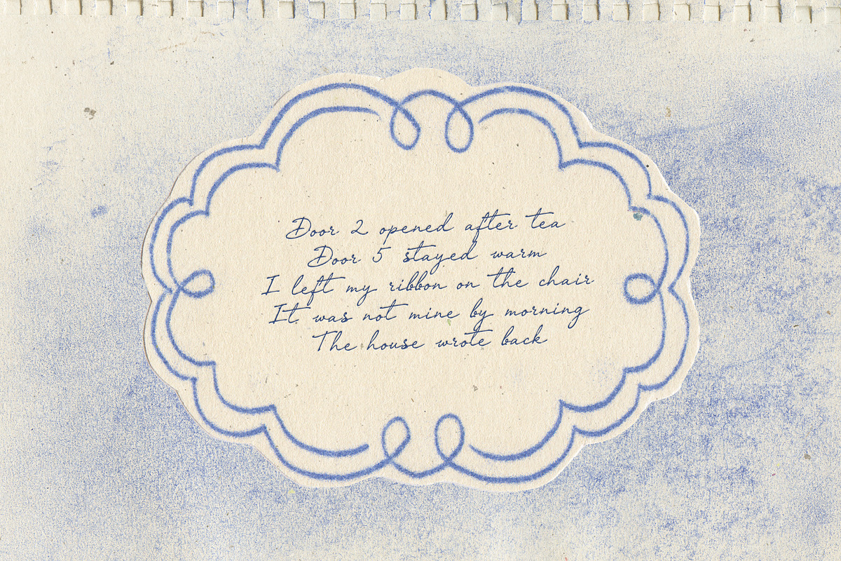Doll House - Handwritten Font, a Script Font by Mneme (Photo 6 of 8)