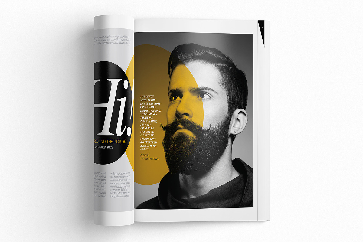 Magazine Template InDesign 12, a Magazine Template by Love Graphic Design (Photo 6 of 20)