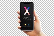 New iPhone X Hands Mockups, an iPhone Mockup by Pierre Borodin (Thumbnail 4 of 7)