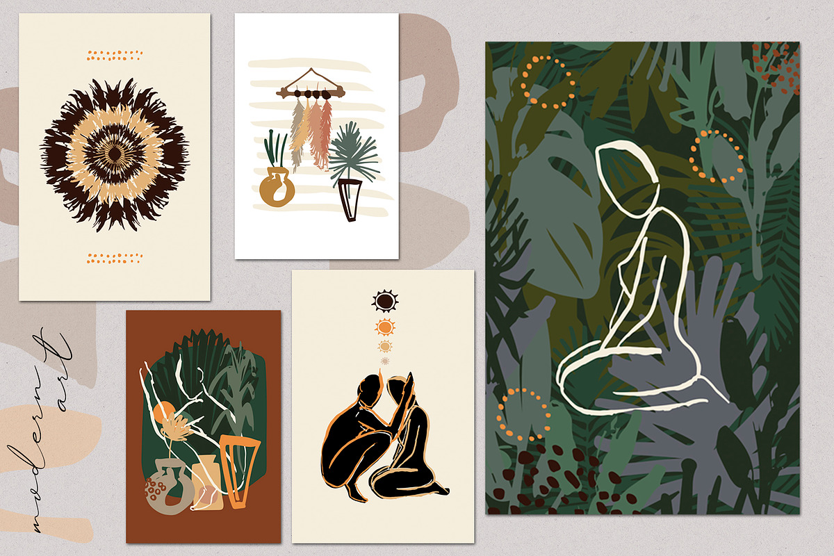 Line art boho collection, an Object Graphic by Vera●Suleimanova (Photo 14 of 18)