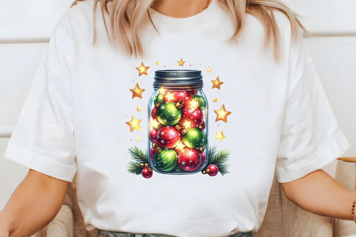Christmas Magic Jars Clipart Bundle, an Illustration by Libby Wishes (Photo 5 of 7)