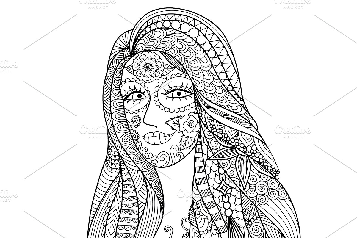 14 Halloween coloring pages, an Animal Illustration by Somjai King (Photo 14 of 15)