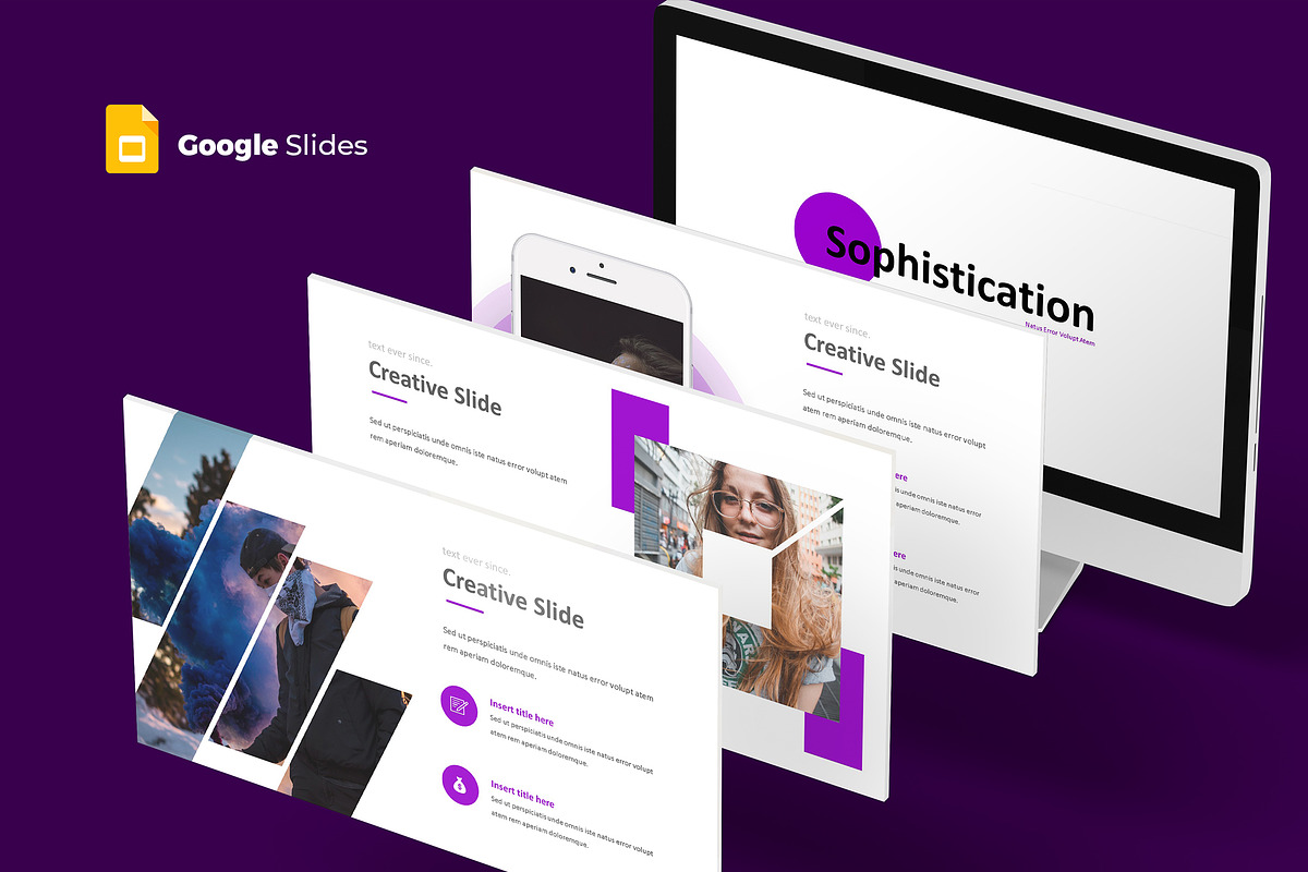Sophistication - Google Slides Templ, a Presentation Template by AQR Studio
