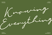 CS Bonjour – Signature Script Font, a Script Font by Craft Supply Co. (Thumbnail 3 of 8)