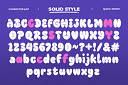 Quick Brisky - Bubble Graffiti Font, a Font by Typia Nesia (Thumbnail 11 of 13)