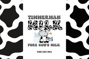 Fox Milkcow Color Font