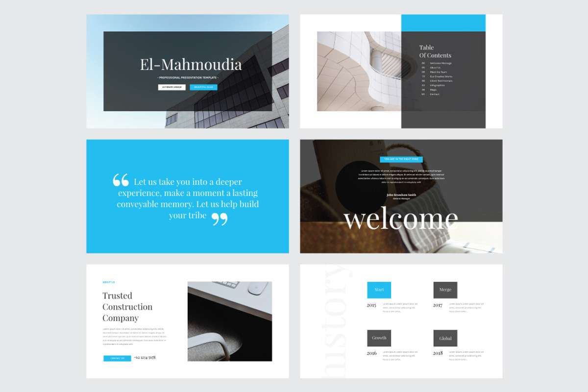 EL-MAHMOUDIA - Keynote Template, a Presentation Template by Shafura