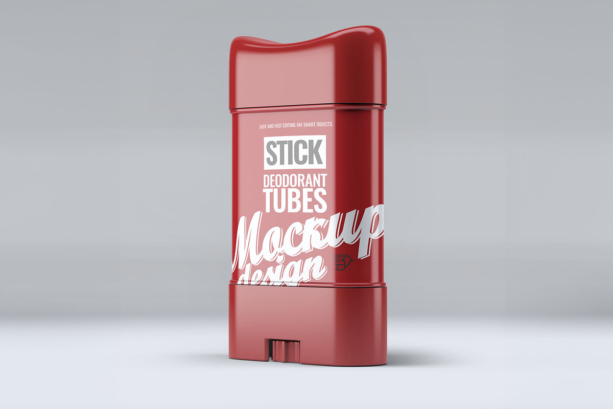 Stick Deodorant Tube Mockup, an Advertising Mockup by Xtrahive (Photo 2 of 2)