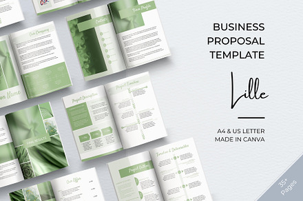 Business Proposal Canva Template