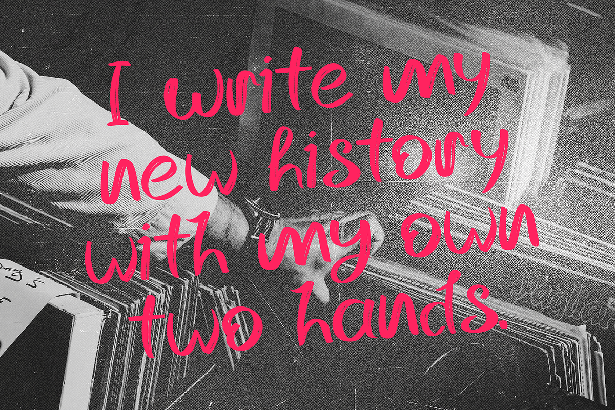 StoneMark - Brush Script, a Handwritten Font by Indotype Foundry (Photo 9 of 10)