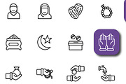 30 Islamic & Ramadhan Celebration Ic, an Outline Icon by Adl Studio (Thumbnail 3 of 4)