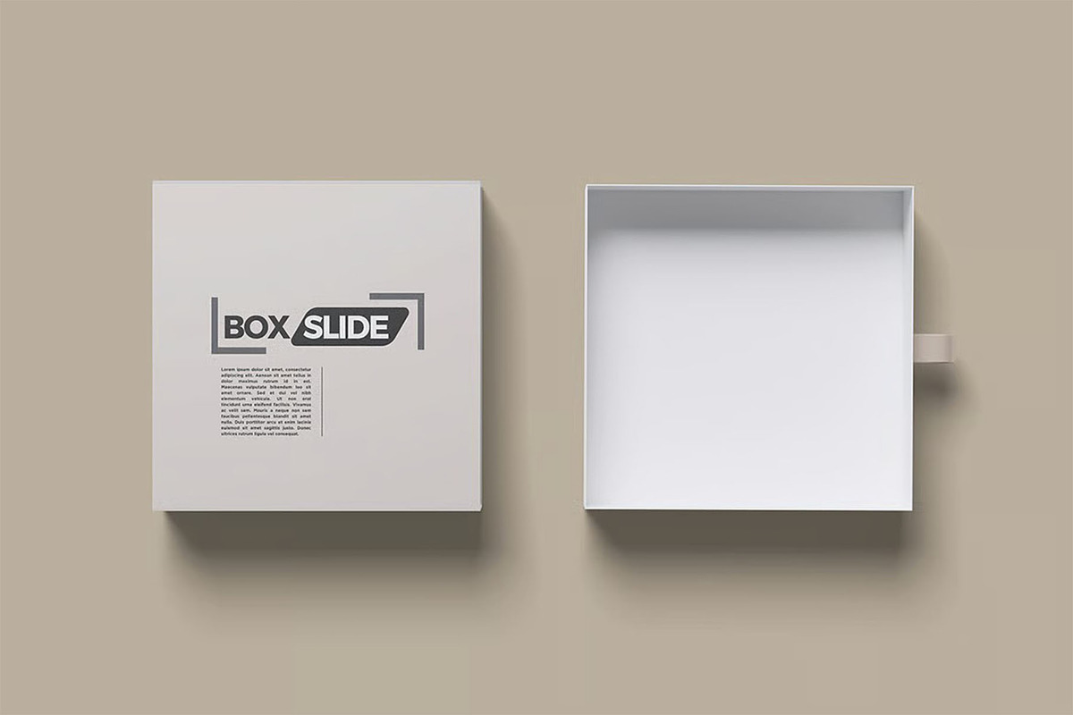 Slide Box Mockup, a Packaging Mockup by zpackcreative (Photo 3 of 4)