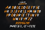 Rock Hustle - Brush Font, a Handwritten Font by Letterara (Thumbnail 9 of 11)