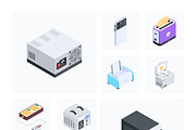 Devices Isometric Icons, a Duotone Icon by Vectors Market (Thumbnail 6 of 16)