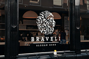 Brave Lion Head Logo, a Branding & Logo Template by Design_Planet (Thumbnail 3 of 3)