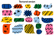 Abstract Speech Bubbles Cutout Shape, an Object Graphic by Le.nart (Thumbnail 5 of 7)