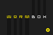 WormBox - Fixed height modular font, a Symbol Font by NimaType (Thumbnail 1 of 4)