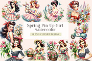 Spring Photography Clipart, a Seasonal Illustration by DreamArtGraphic (Thumbnail 5 of 8)