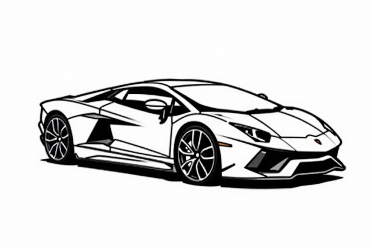 Supercar Silhouette Bundle, an Illustration by Designs_River (Photo 7 of 9)