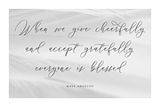 Way Kambas – Modern Calligraphy Font, a Script Font by RedyStudio (Thumbnail 6 of 17)