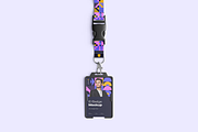 Lanyard ID Badge Mockup, a Merchandise Mockup by graphicsauce (Thumbnail 4 of 4)