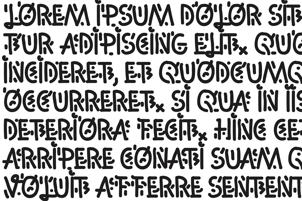 Wadeye - Font preview 2