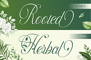 Herlyna, a Script Font by Burntilldead (Thumbnail 5 of 12)