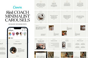 8 Business Coach Instagram Carousel