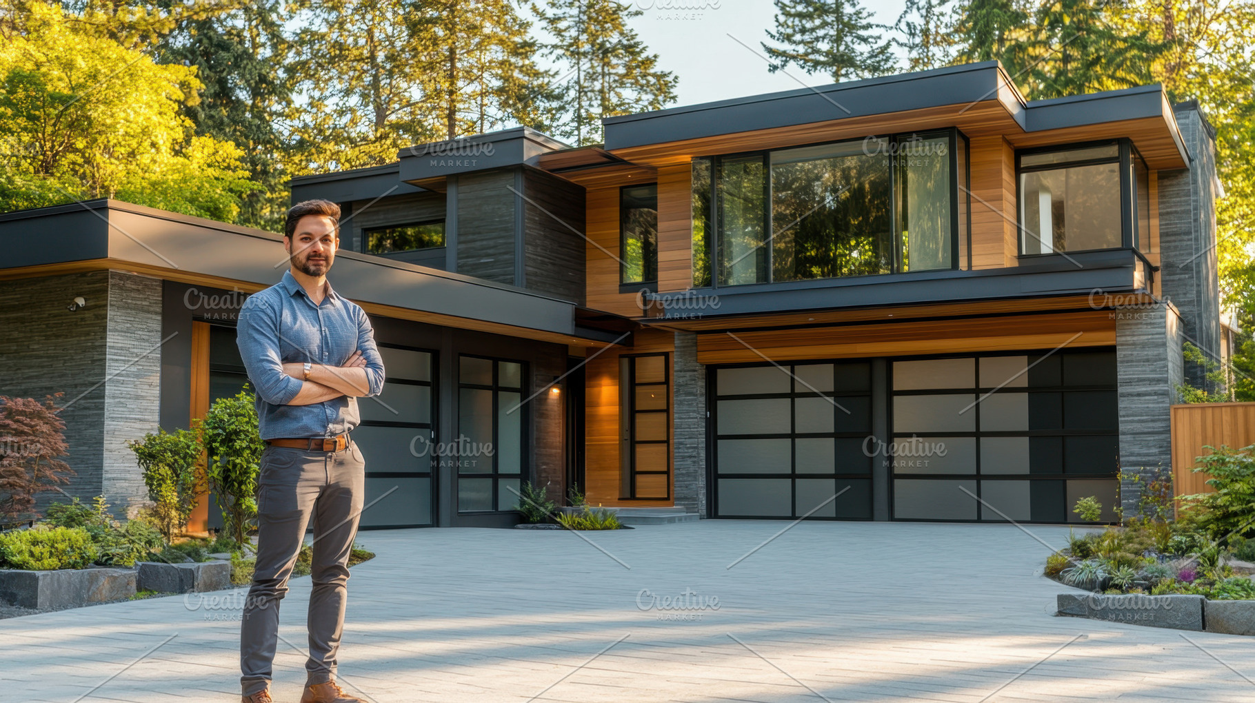 Proud owner, modern home, a Photo by Beautiful things