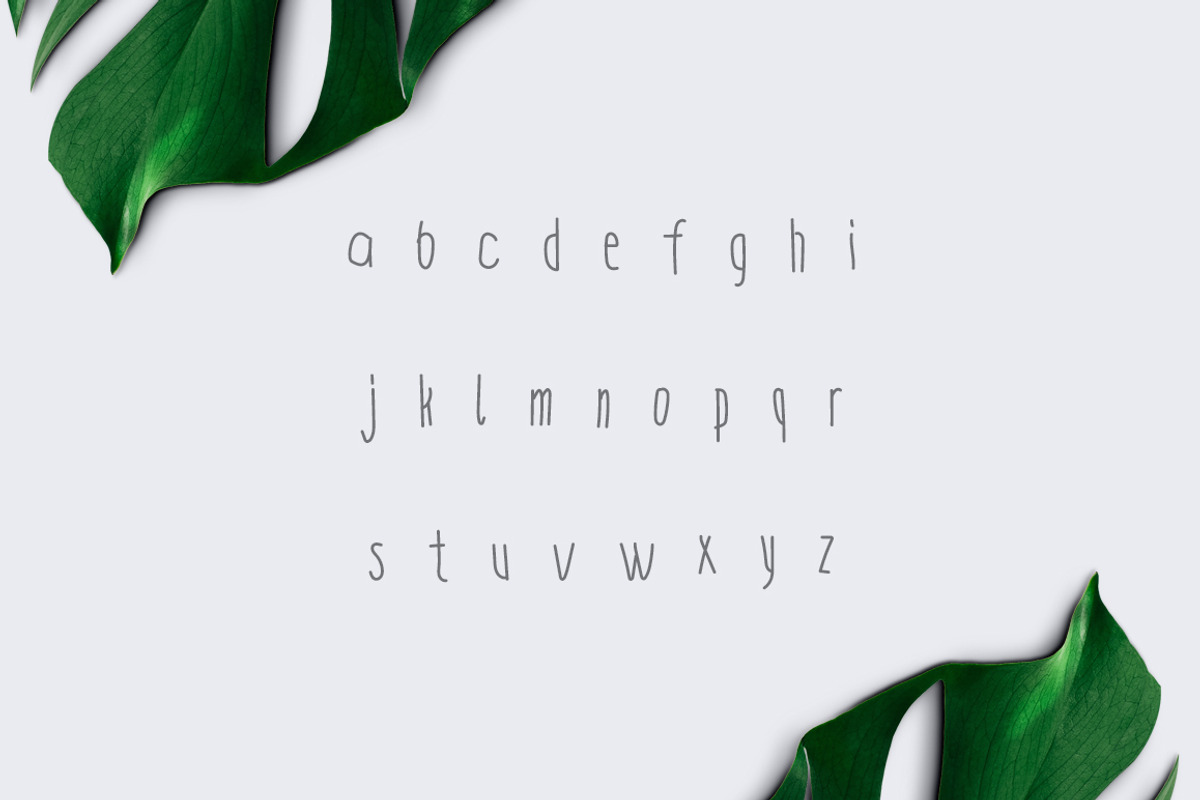 Arugula Font preview 3