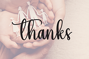 Family Rainbow | Script Font, a Script Font by Scratchones (Thumbnail 2 of 8)