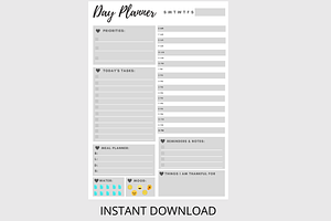 Digital Daily Planner Canva